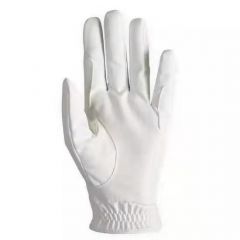 女士透气手套- 白色（手指加厚易操控）-耐磨可调节-500系列